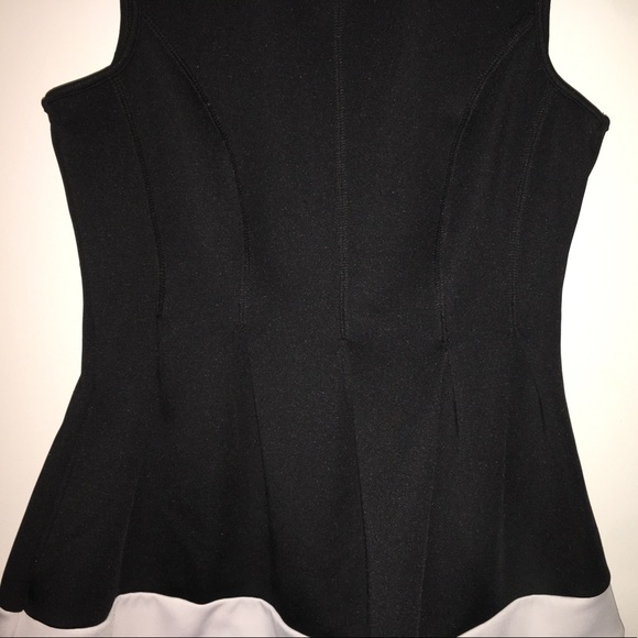 Apt.9 Black & White Mini Dress, Petite PE - Picture 3 of 5